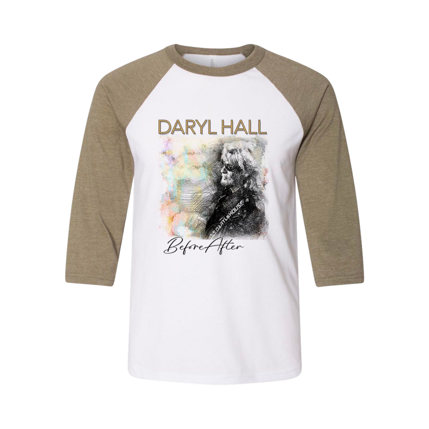 Daryl Hall BeforeAfter Raglan Tee