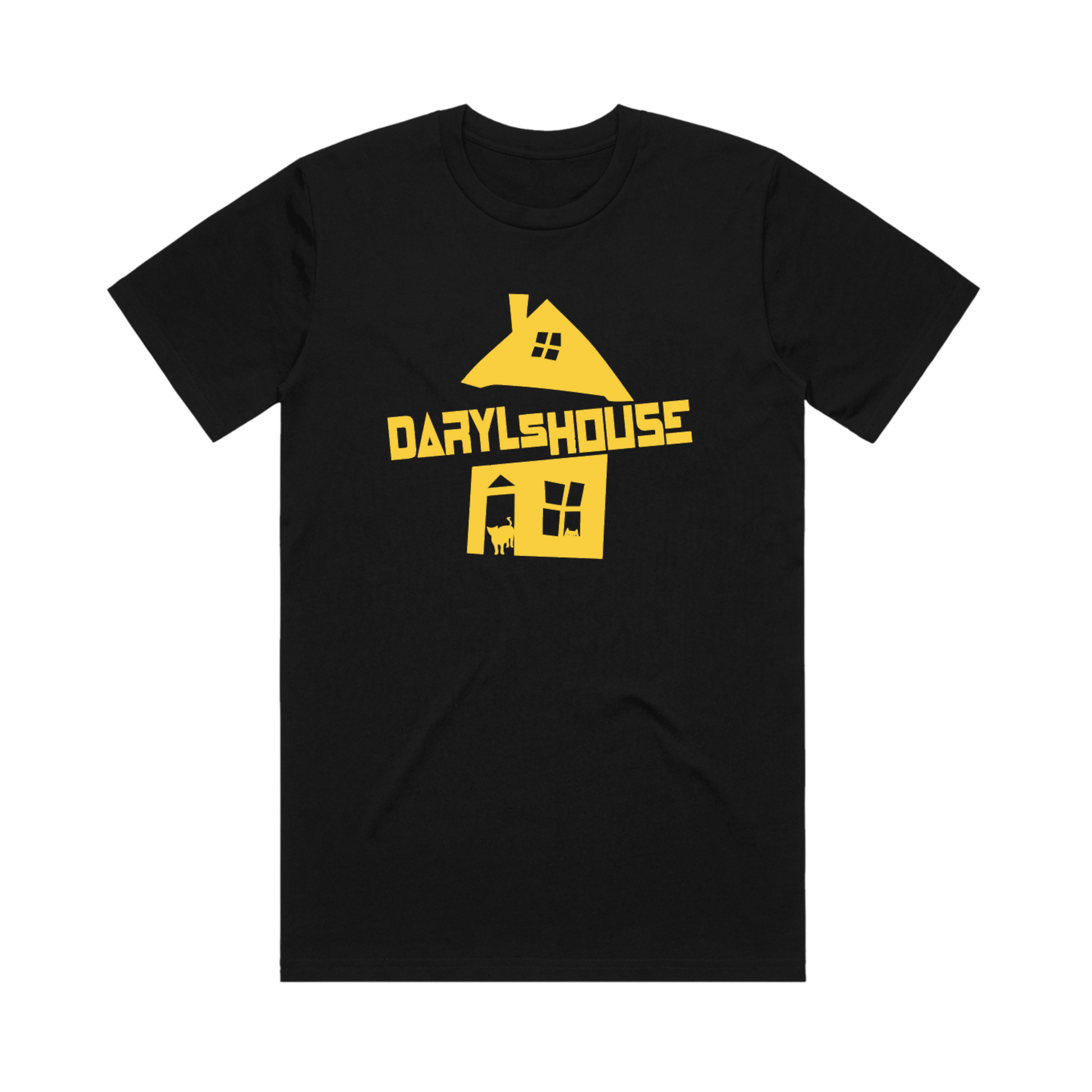 Daryl's House Logo Tee Yellow
